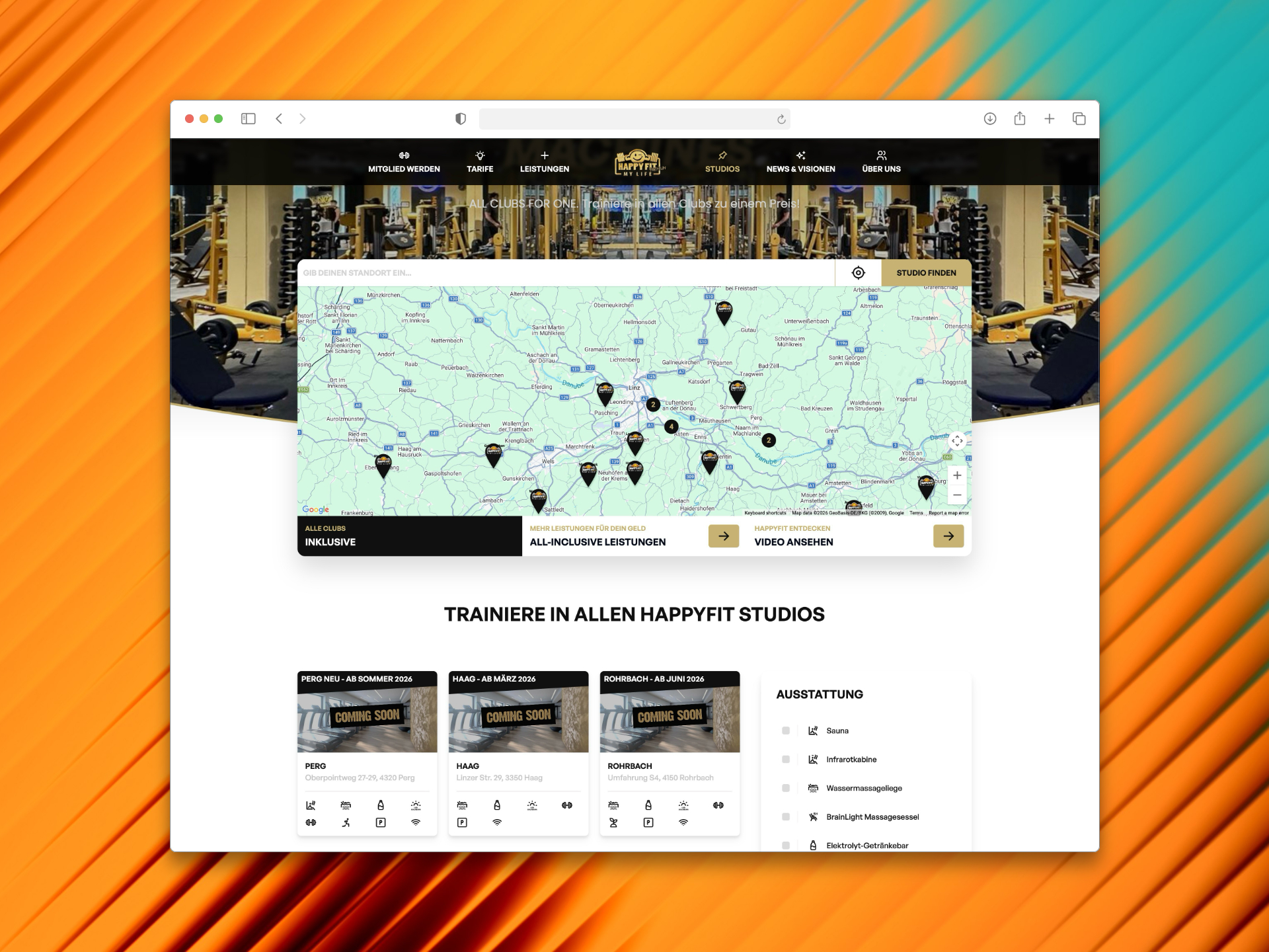 Interactive Studio Map
